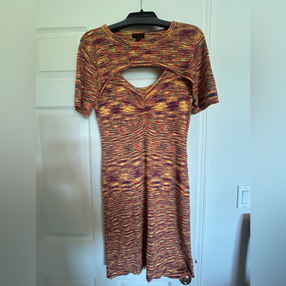 Anthropologie Current Air Cutout Dress.